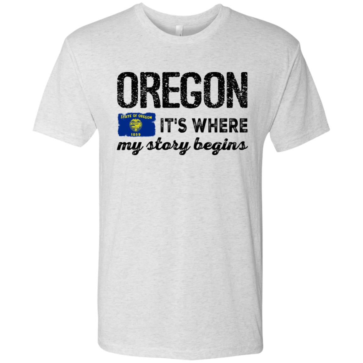 Oregon Where My Story Begins Hoodie - Hoodie Teezalo