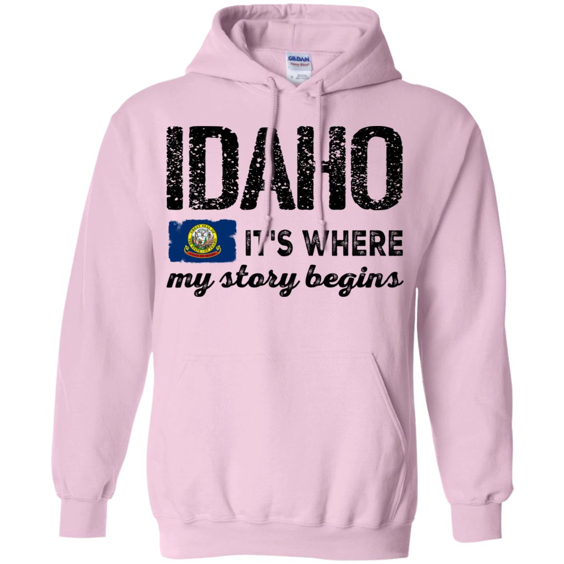 Idaho Where My Story Begins T - Shirt - T-shirt Teezalo