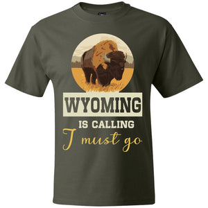 Wyoming It's Where My Story Begins T-Shirt - T-shirt Teezalo