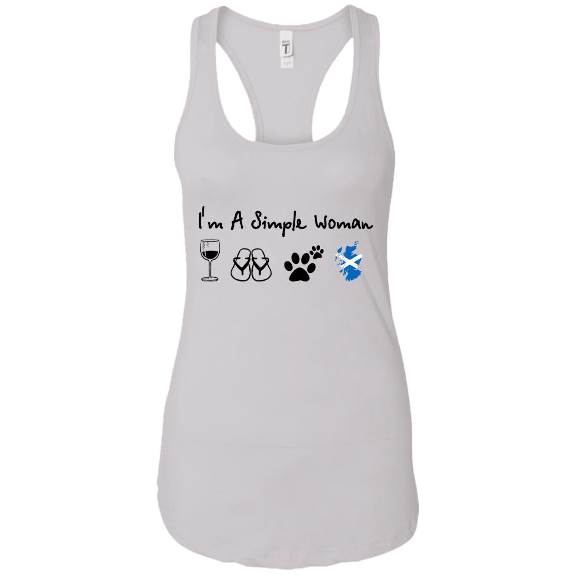 Scotland I'm Just A Simple Woman T-Shirt - Hoodie Teezalo