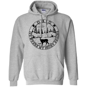 Ohio It's Where My Story Begins Hoodie - Hoodie Teezalo
