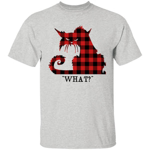 What Funny Cat T-shirt - T-shirt Teezalo