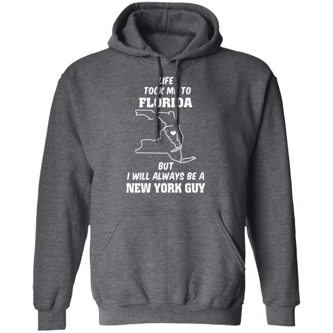 Life Took Me To Florida Always Be A New York Guy T-Shirt - T-shirt Teezalo