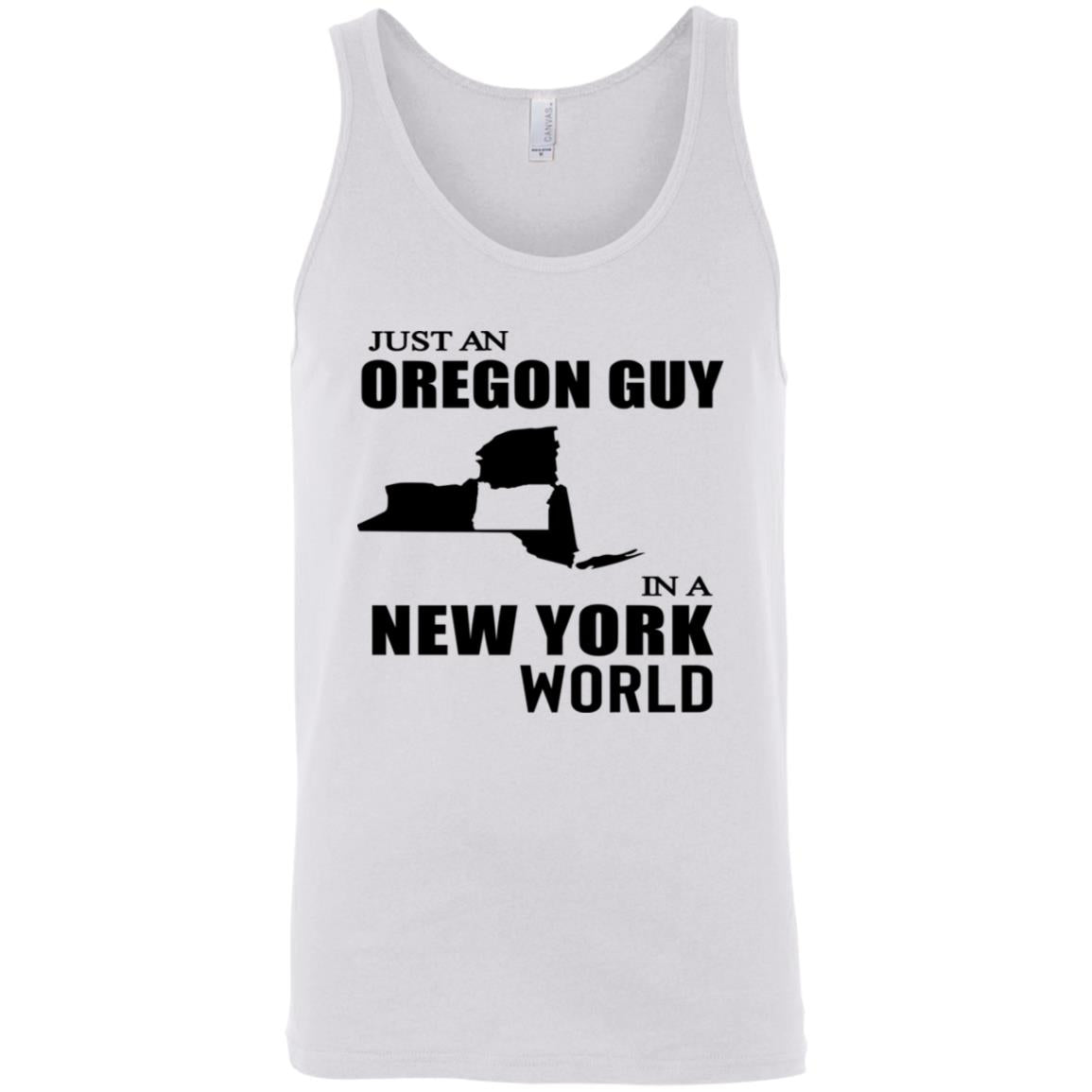 Just An Oregon Guy In A New York World Hoodie - Hoodie Teezalo