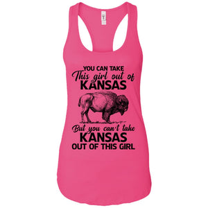 You Can't Take Kansas Out Of This Girl T Shirt - T-shirt Teezalo