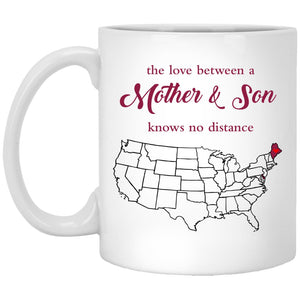 Maine Delaware The Love Between Mother And Son Mug - Mug Teezalo