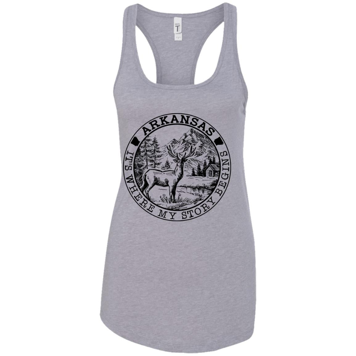 Arkansas It's Where My Story Begins Hoodie - Hoodie Teezalo