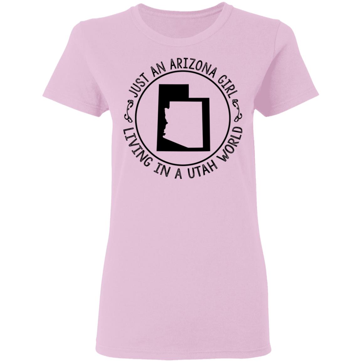 Arizona Girl Living In Utah World Hoodie - Hoodie Teezalo