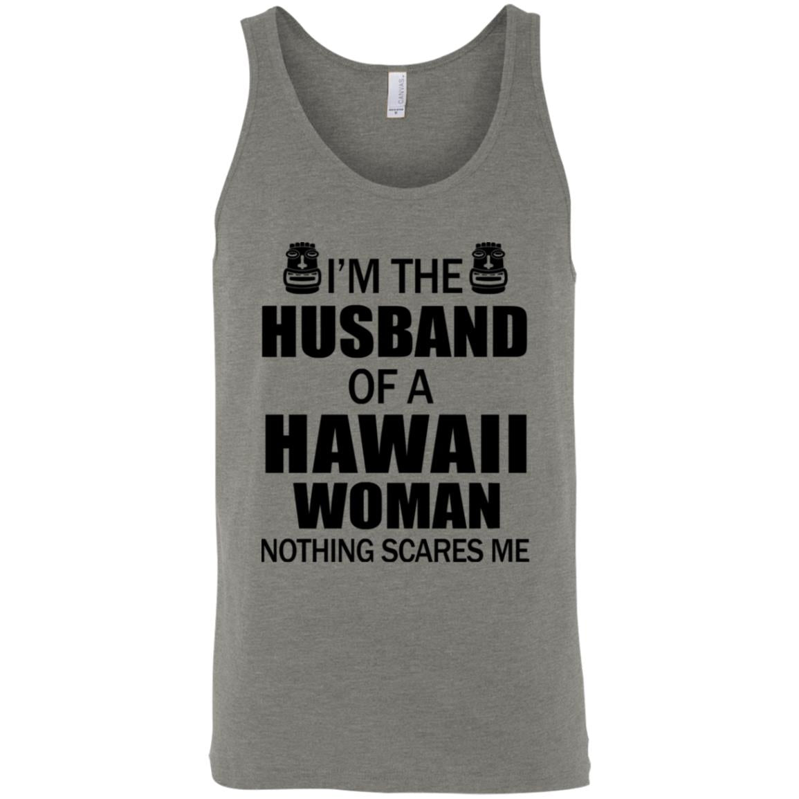 I'm The Husband Of A Hawaii Woman Nothing Scare Me Hoodie - Hoodie Teezalo