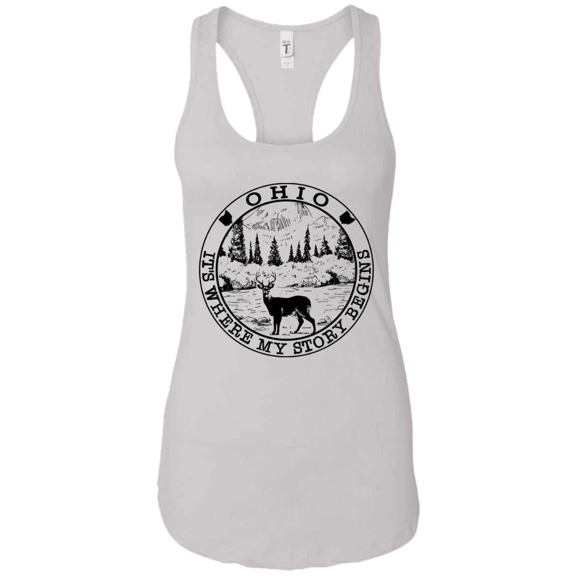 Ohio It's Where My Story Begins Hoodie - Hoodie Teezalo