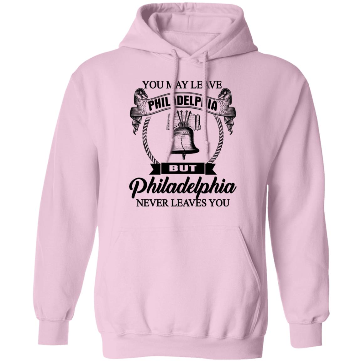 Philadelphia Never Leaves You T-Shirt - T-shirt Teezalo