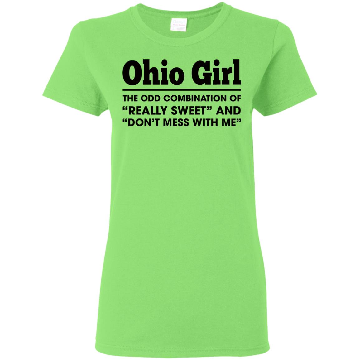 Ohio Girl The Odd Combination T-Shirt - T-shirt Teezalo