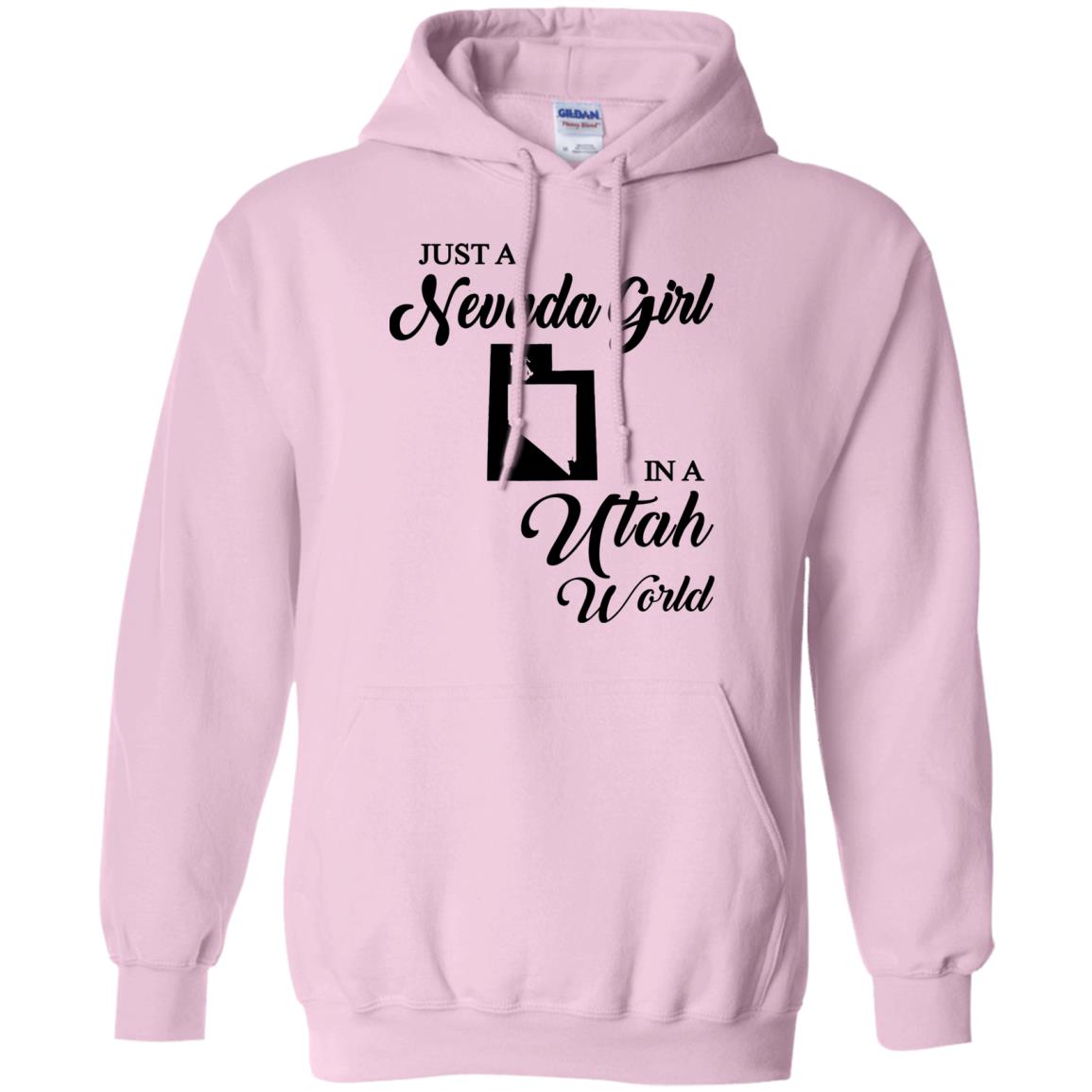 Just A Nevada Girl In An Utah World T-Shirt - T-shirt Teezalo