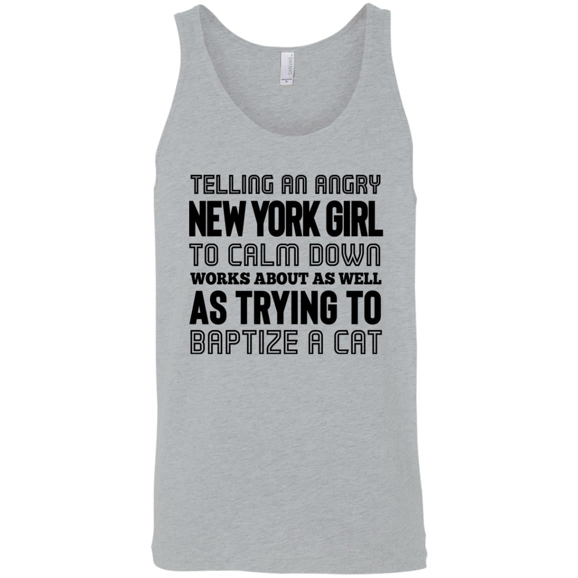 Telling An Angry New York Girl Hoodie - Hoodie Teezalo