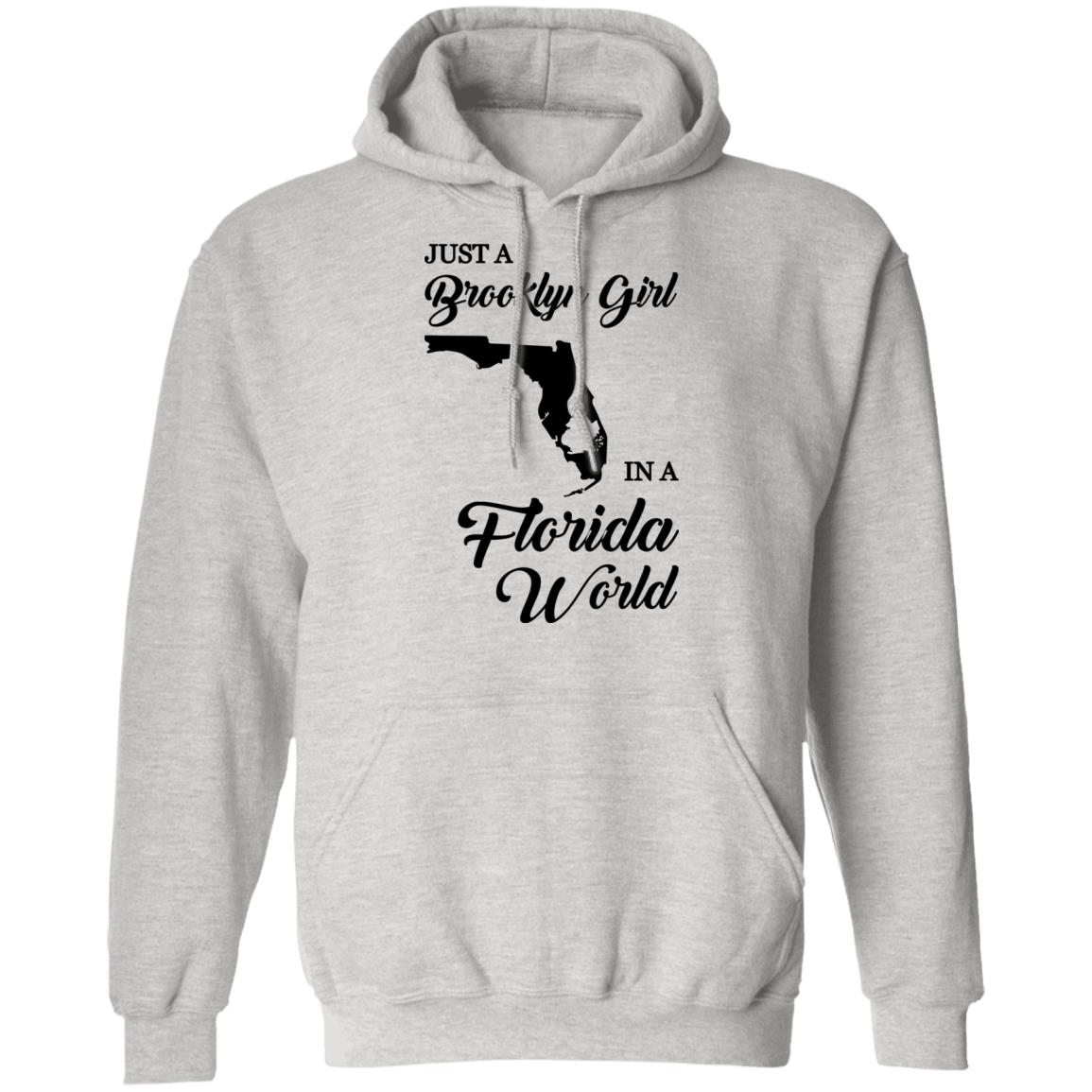Just A Brooklyn Girl In A Florida World T-Shirt - T-shirt Teezalo