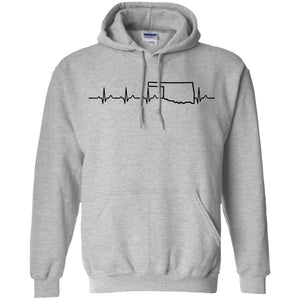 Oklahoma Heartbeat Hoodie - Hoodie Teezalo