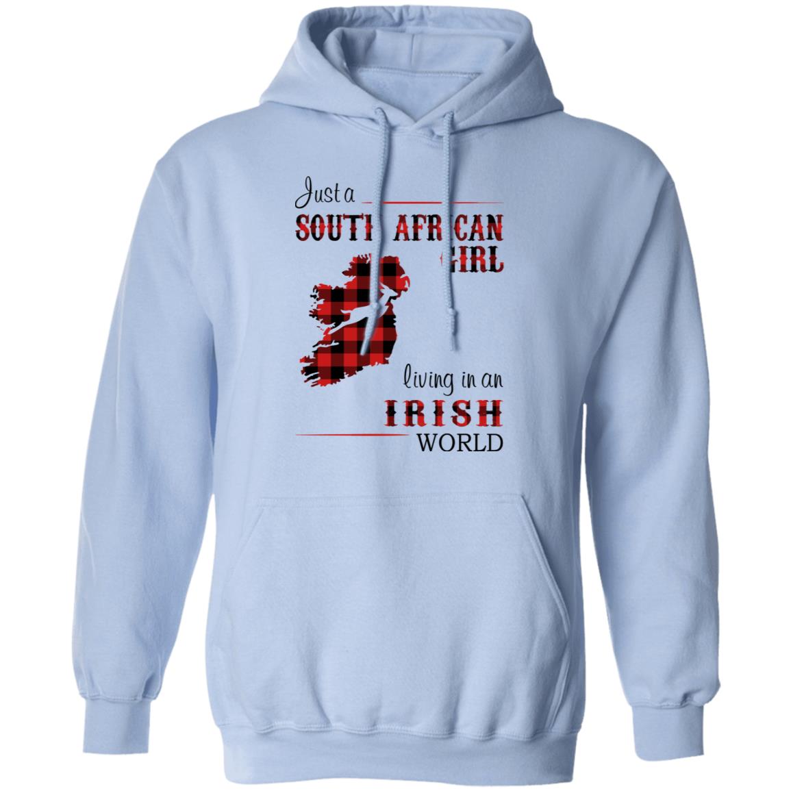 South African Girl Living In Irish World T-Shirt - T-shirt Teezalo