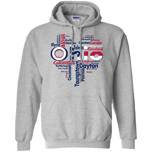 Ohio City Heart T-Shirt - T-shirt Teezalo