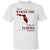 Just A Hawaii Girl Living In A Florida World T-shirt - T-shirt Teezalo