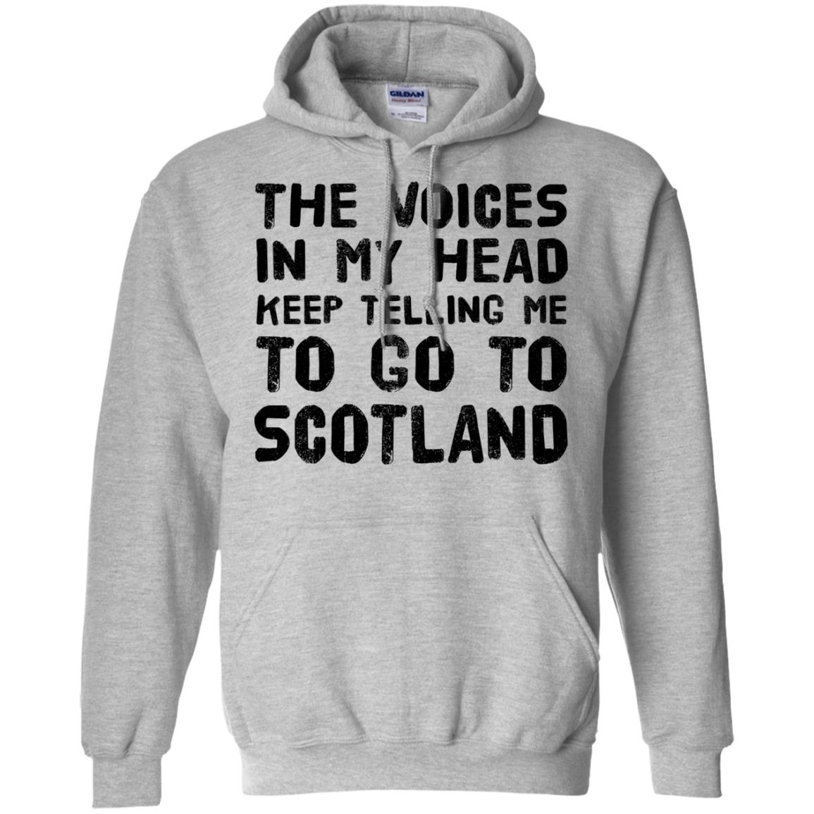 Telling Me To Go To Scotland T-Shirt - T-shirt Teezalo