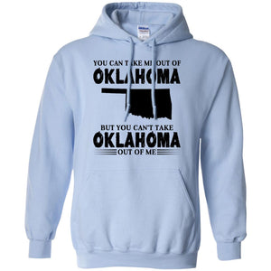You Cant Take Oklahoma Out Of Me T Shirt - T-shirt Teezalo