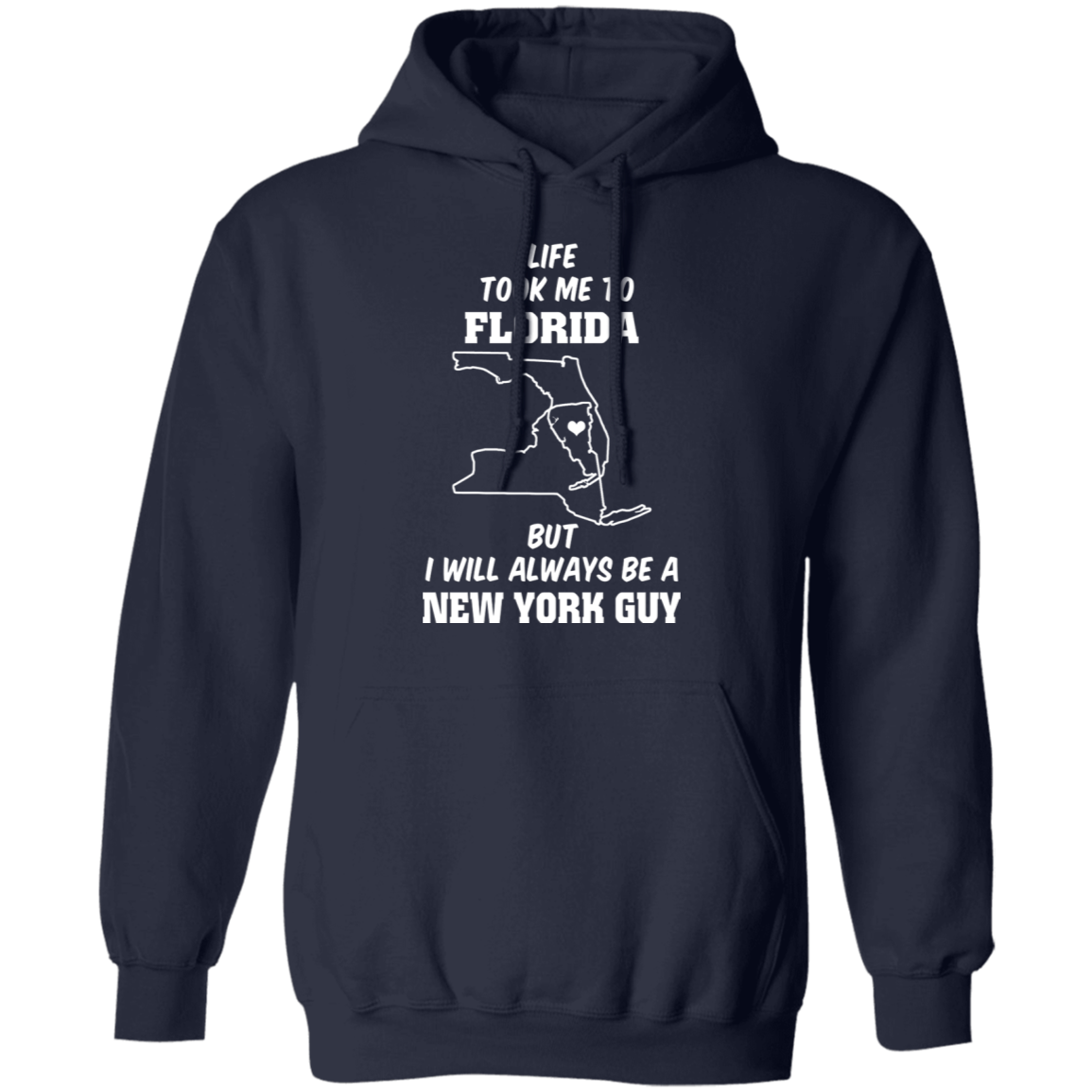 Life Took Me To Florida Always Be A New York Guy T-Shirt - T-shirt Teezalo