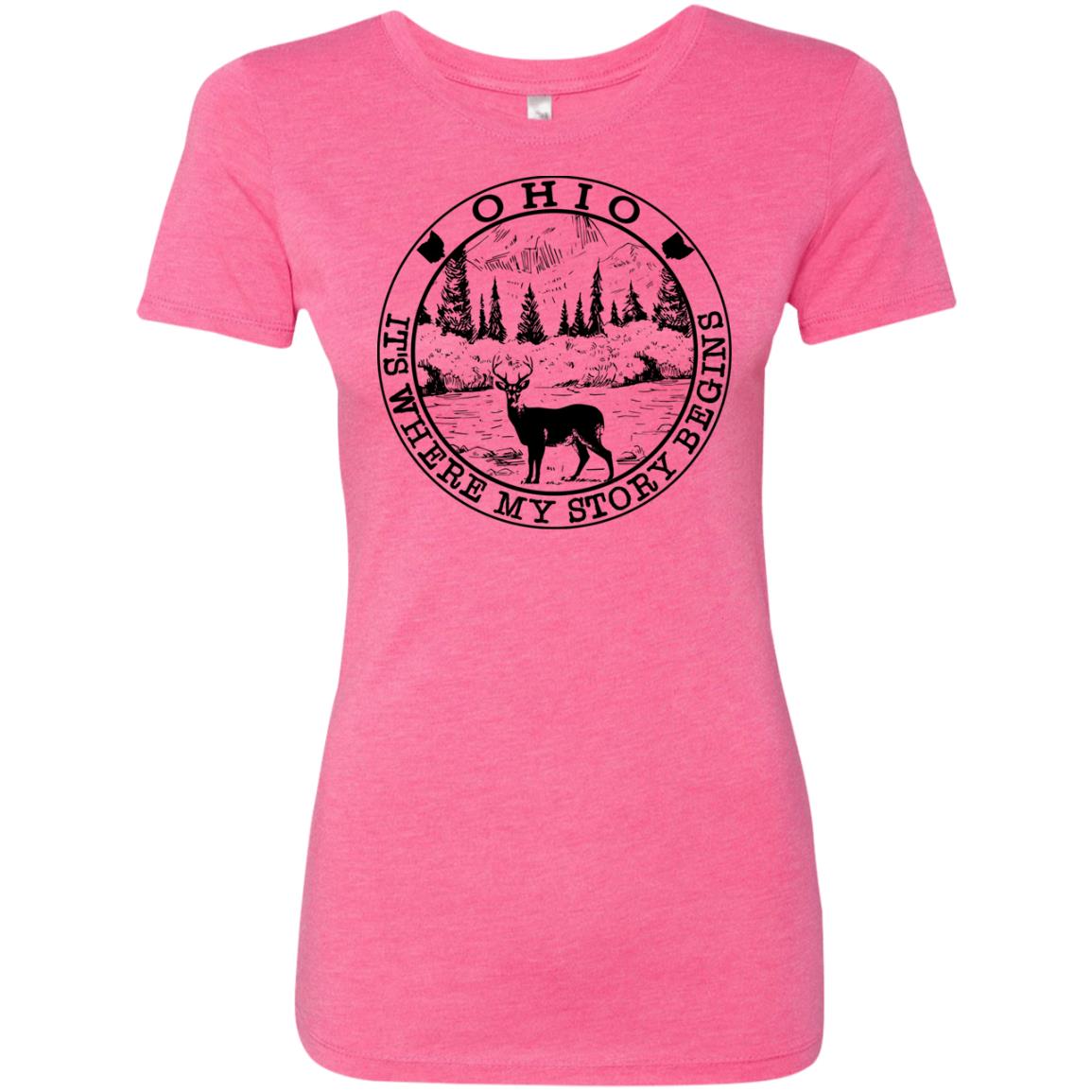 Ohio It's Where My Story Begins Hoodie - Hoodie Teezalo