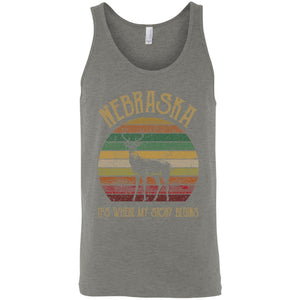 Nebraska Where My Story Begins T-Shirt - T-shirt Teezalo