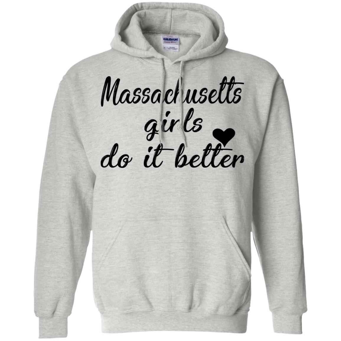Massachusetts Girl Do It Better Racerback T-Shirt - T-shirt Teezalo