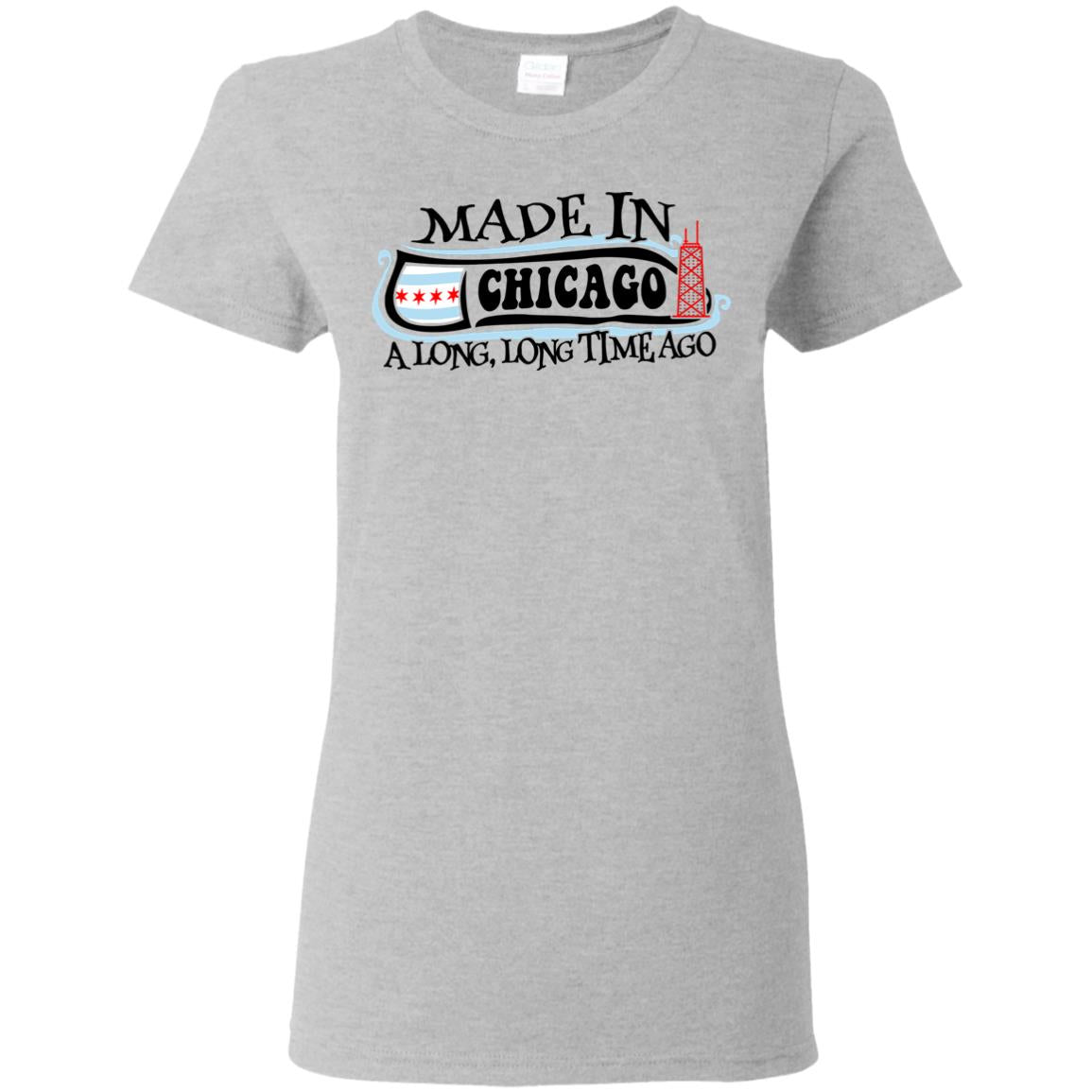 Made In Chicago A Long Long Time Ago T-shirt - T-shirt Teezalo