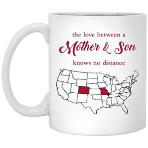 Colorado Missouri The Love Between Mother And Son Mug - Mug Teezalo