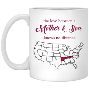 Arkansas Tennessee The Love Between Mother And Son Mug - Mug Teezalo