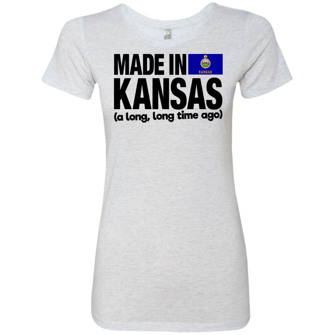 Made In Kansas A Long Long Time Ago T-Shirt - T-shirt Teezalo