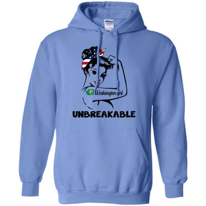 Washington Girl  Unbreakable T-Shirt - T-shirt Teezalo