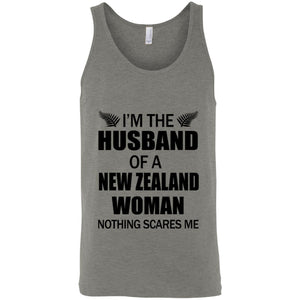 I'm The Husband Of A New Zealand Woman T-Shirt - T-shirt Teezalo