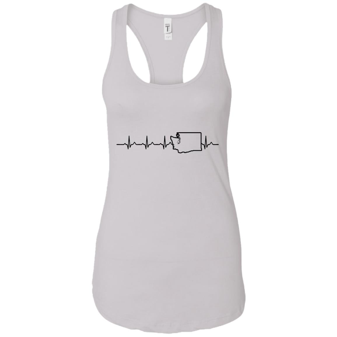 Washington Heartbeat T-Shirt - T-shirt Teezalo