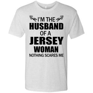 I'm The Husband Of A Jersey Woman T-Shirt - T-shirt Teezalo