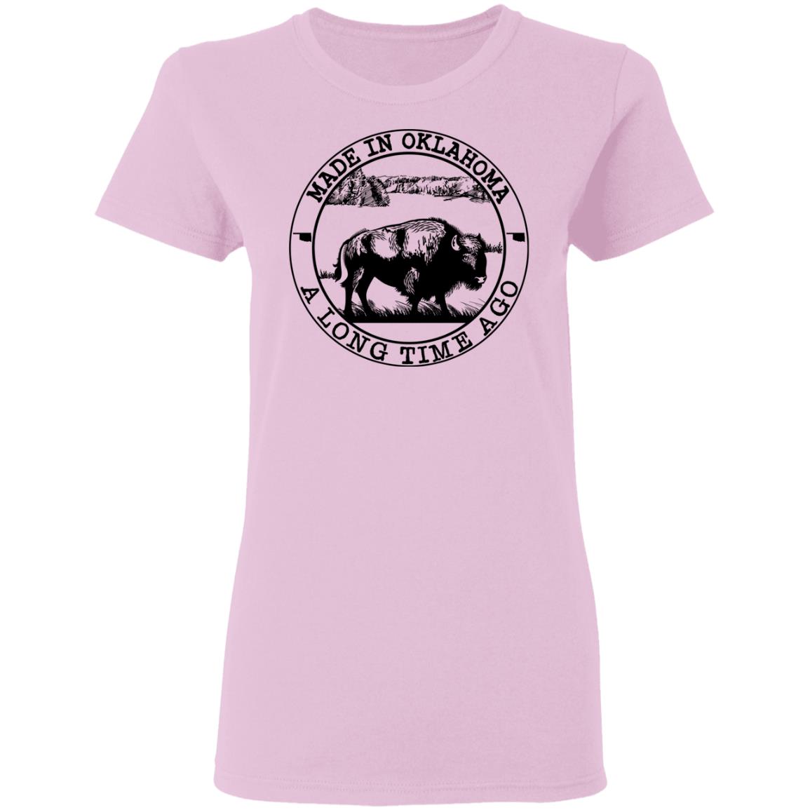 Made In Oklahoma A Long Time Ago T- Shirt - T-shirt Teezalo