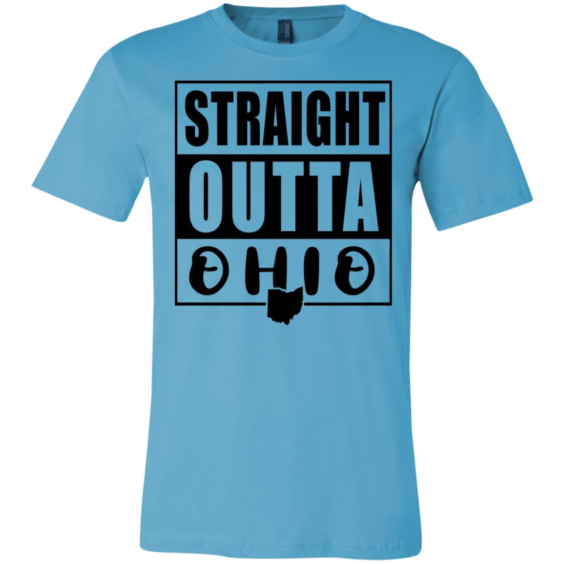 Straight Outta Ohio T-Shirt - T-shirt Teezalo