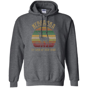 Nebraska Where My Story Begins T-Shirt - T-shirt Teezalo