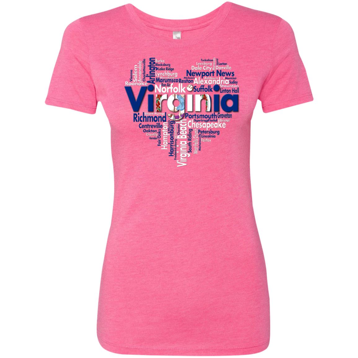 Virginia City Heart T-Shirt - T-shirt Teezalo