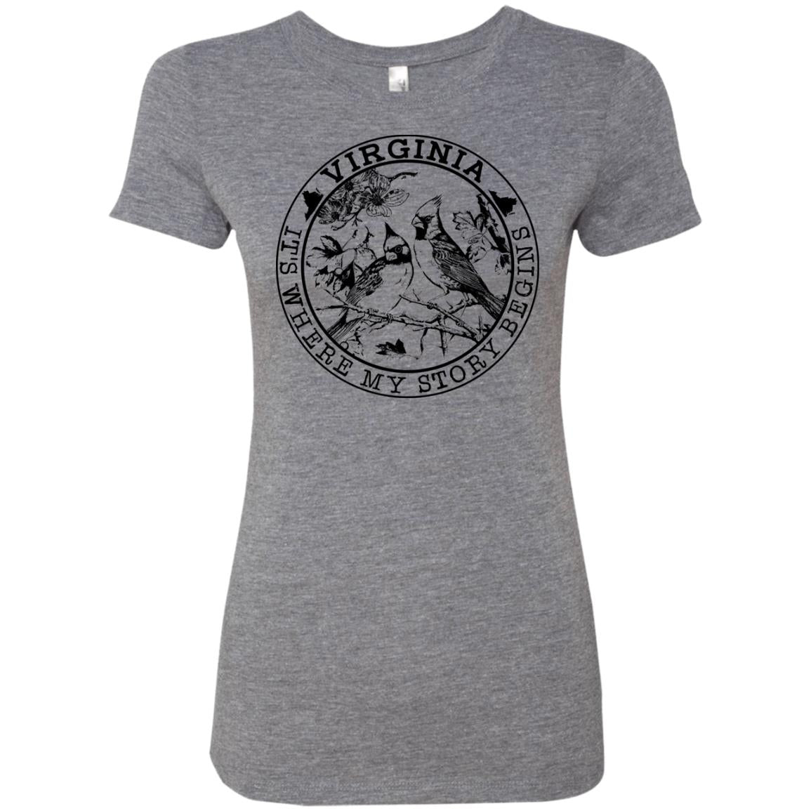 Virginia It's Where My Story Begins Hoodie - Hoodie Teezalo