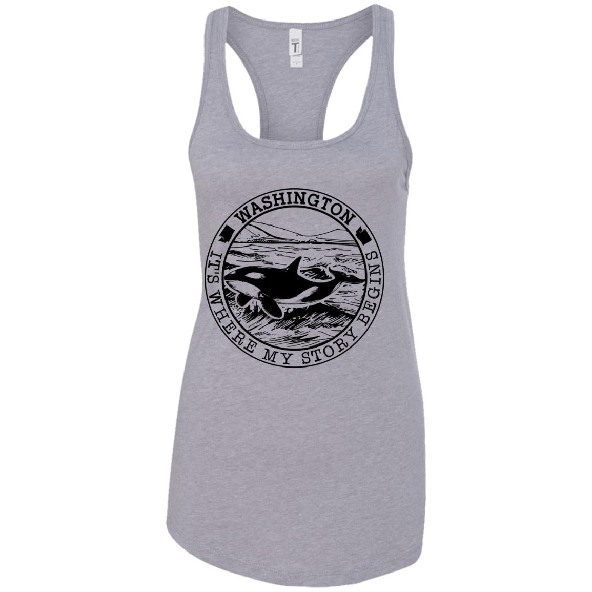 Washington It's Where My Story Begins Hoodie - Hoodie Teezalo