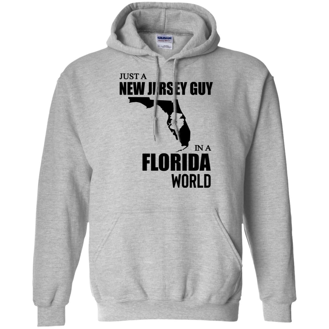 Just A New Jersey Guy In A Florida World T-Shirt - T-shirt Teezalo