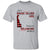 Just A Rhode Island Girl Living In A Delaware World T-shirt - T-shirt Born Live Plaid Red Teezalo