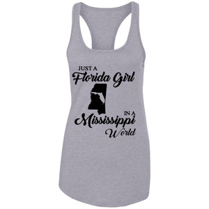 Just A Florida Girl In A Mississippi World T-shirt - T-shirt Teezalo