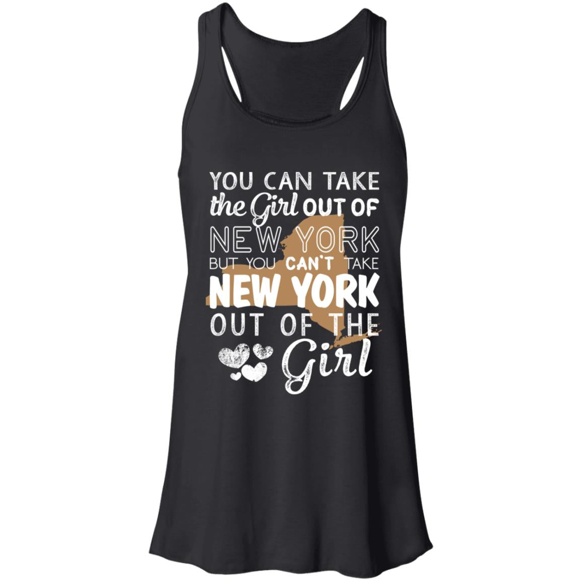 Proud New York Girl T-shirt You Take The Girl Out of New York - T-shirt Teezalo