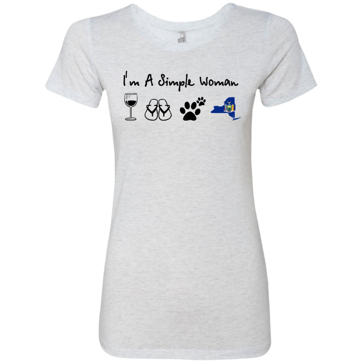 I Am A Simple New York Girl Hoodie - Hoodie Teezalo