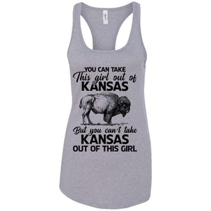 You Can't Take Kansas Out Of This Girl T Shirt - T-shirt Teezalo