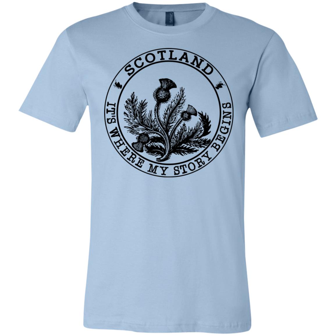 Scotland It's Where My Story Begins T-Shirt - T-shirt Teezalo